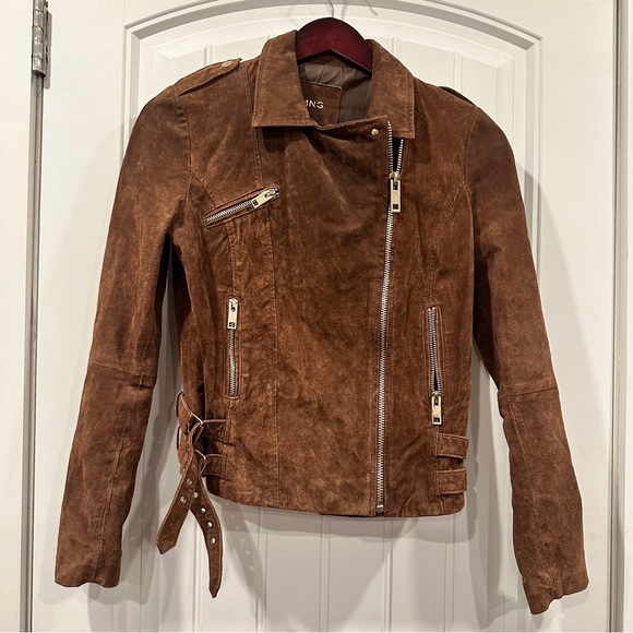 Mango brown suede jacket - Kate Middleton - Picture 2 of 5